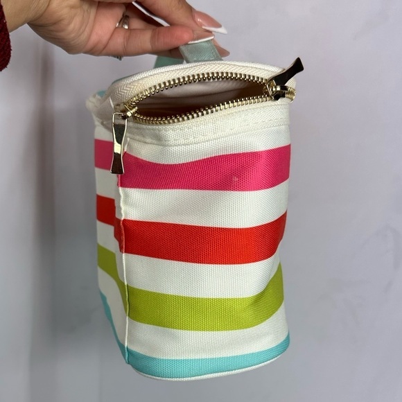 kate spade candy stripe lunch tote - Picture 2 of 9